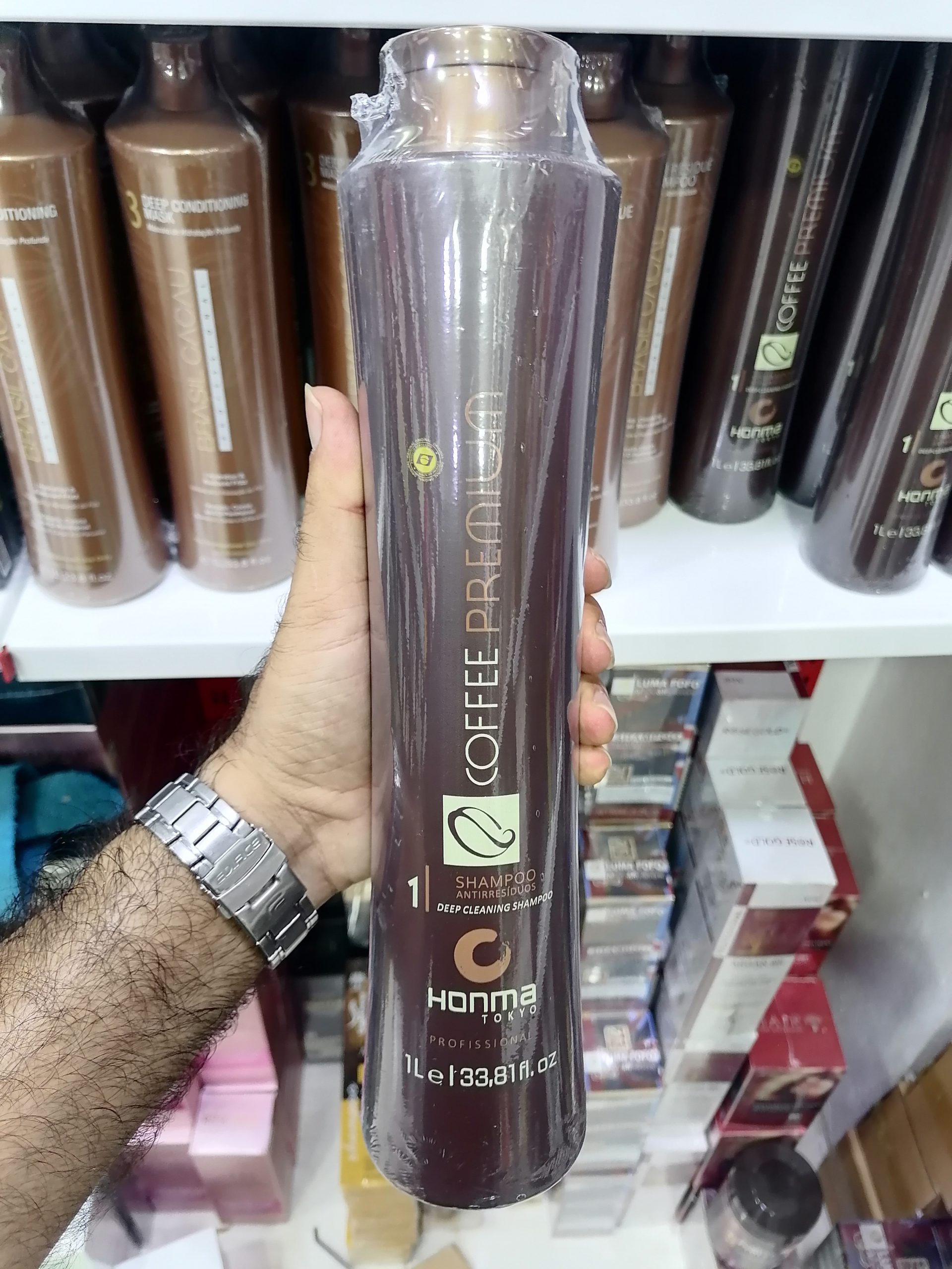 شامپو آنتی رزیدو قهوه پریمیوم هونما توکیو Honma Tokyo Coffee Premium قبل کراتین – ۱ لیتر **اورجینال (عمده و تک)