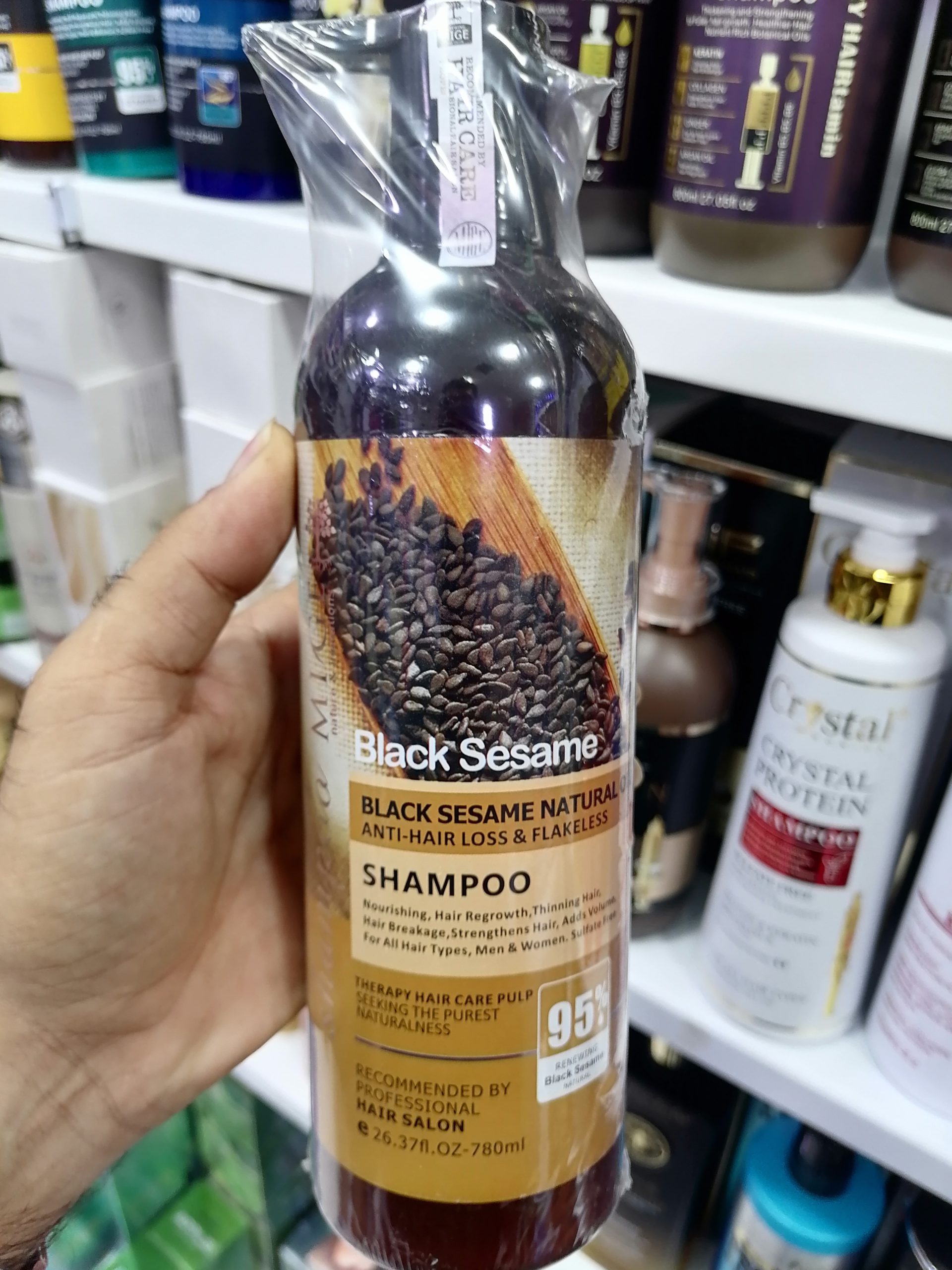شامپو ضد ریزش کنجد سیاه میگه Mige Black Sesame – ۷۸۰ میلی‌لیتر اورجینال (عمده و تک)