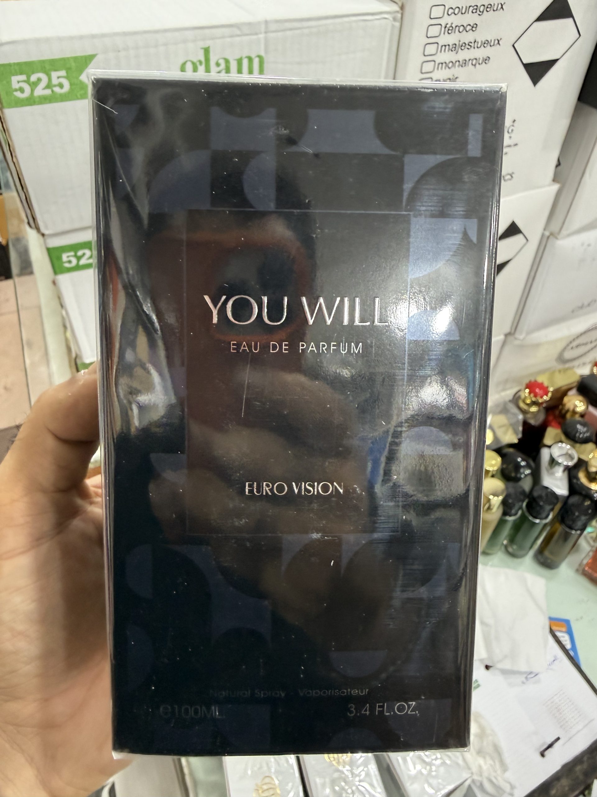 عطر مردانه یو ویل اورجینال You Will EDP یورو ویژن حجم 100 میل ساخت امارات (عمده و تک)
